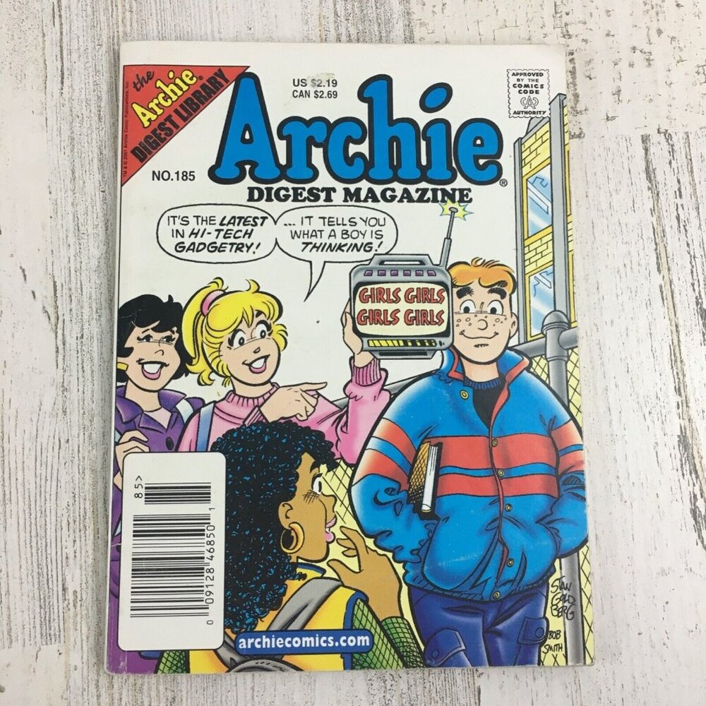 Archie Comics Digest Magazine Comic Book #185 Vtg 2002